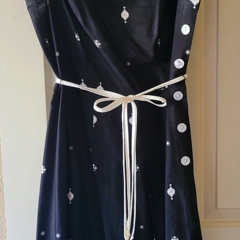 Black summer dress